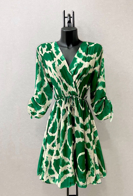 "Emma" Dress in Green