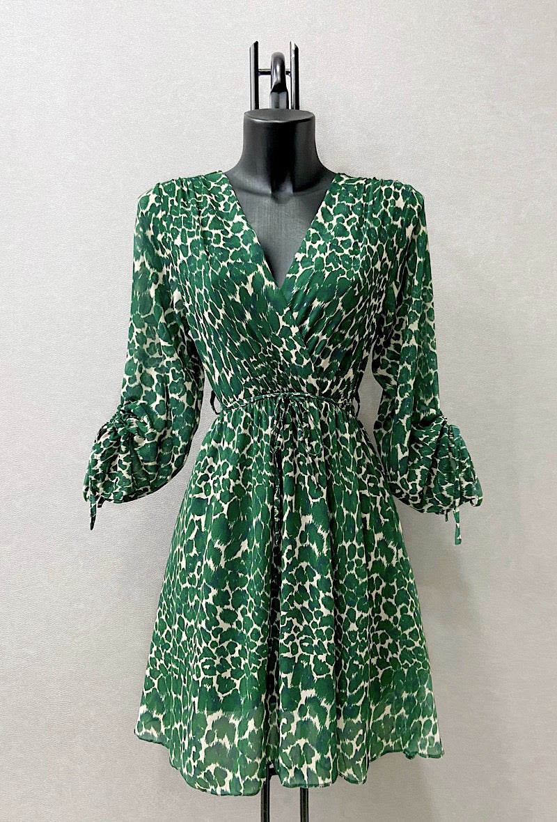 "Sophia" Dress in Green